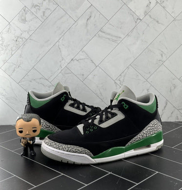 Nike Air Jordan 3 Retro Mid Pine Green Size 12 CT8532-030 Green Black Grey OG
