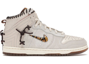 Nike Dunk High Bodega Sail Multi (Friends and Family) - New/Damaged Box