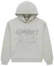 Load image into Gallery viewer, Sp5der Tonal Punk V2 Hoodie Sport Grey