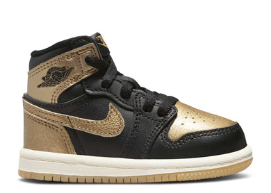 Air Jordan 1 Retro High OG TD 'Black Metallic Gold'