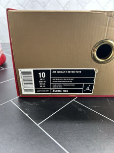 Nike Air Jordan 7 Retro Year Of The Rabbit Size 10 459873-005 2011