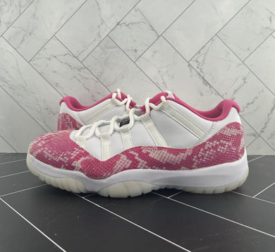 Nike Air Jordan 11 Retro Low Pink Snakeskin W Size 12 WMNS 10.5 Men’s AH7860-106