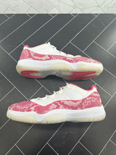 Load image into Gallery viewer, Nike Air Jordan 11 Retro Low Pink Snakeskin W Size 12 WMNS 10.5 Men’s AH7860-106