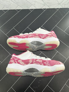 Nike Air Jordan 11 Retro Low Pink Snakeskin W Size 12 WMNS 10.5 Men’s AH7860-106