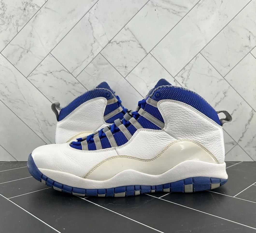 Nike Air Jordan 10 Retro TXT Old Royal Size 11.5 487214-107 2012
