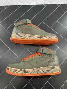 Nike Air Force 1 Premium 07 Mid Green Size 8 316670-331 2007