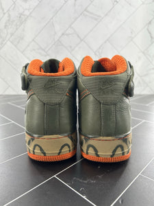 Nike Air Force 1 Premium 07 Mid Green Size 8 316670-331 2007