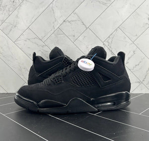 Nike Air Jordan 4 Retro Mid Black Cat Size 10.5 CU1110-010 2020
