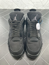 Load image into Gallery viewer, Nike Air Jordan 4 Retro Mid Black Cat Size 10.5 CU1110-010 2020
