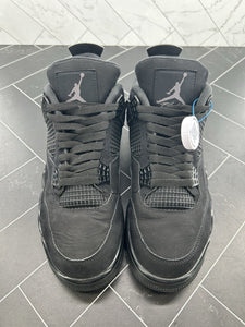 Nike Air Jordan 4 Retro Mid Black Cat Size 10.5 CU1110-010 2020