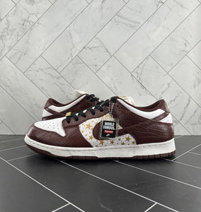 Nike Supreme x Dunk OG SB QS Low Barkroot Brown Size 12 DH3228-103 2021