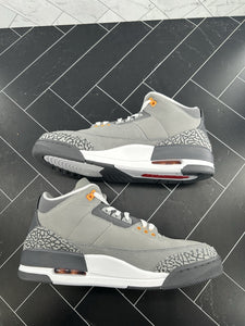 NEW Nike Air Jordan 3 Retro Mid Cool Grey Size 12 CT8532-012