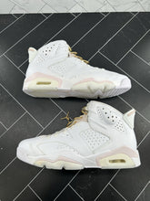 Load image into Gallery viewer, NEW Nike Air Jordan 6 Retro Gold Hoops W Size W10.5 9 Mens DH9696-100 2021