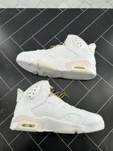 Load image into Gallery viewer, NEW Nike Air Jordan 6 Retro Gold Hoops W Size W10.5 9 Mens DH9696-100 2021