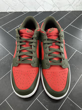 Load image into Gallery viewer, NEW Nike Dunk Low Cargo Khaki Mystic Red Size 13 DV0833-600