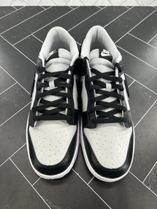 NEW Nike Dunk Low Chenille Swoosh - Black Grey Fog Size 13 DQ7683-001