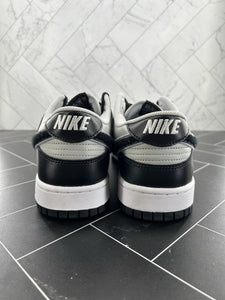 NEW Nike Dunk Low Chenille Swoosh - Black Grey Fog Size 13 DQ7683-001