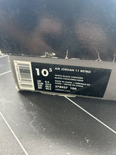 Load image into Gallery viewer, NEW Jordan 11 Retro High Concord Size 10.5 2018 378037-100