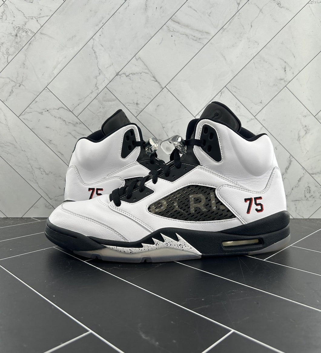 Nike Air Jordan 5 Retro Paris Saint-Germain Friends & Family Size 12 PSG White