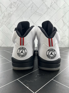 Nike Air Jordan 5 Retro Paris Saint-Germain Friends & Family Size 12 PSG White