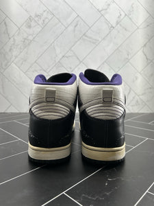 Nike Dunk Premium High Black Crocodile Purple Stars Size 8.5 312786-011 2006
