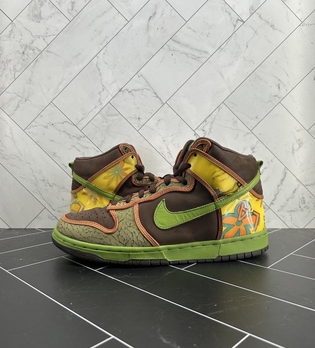 Nike Dunk Pro SB High De La Soul Size 10 305050-231 2005