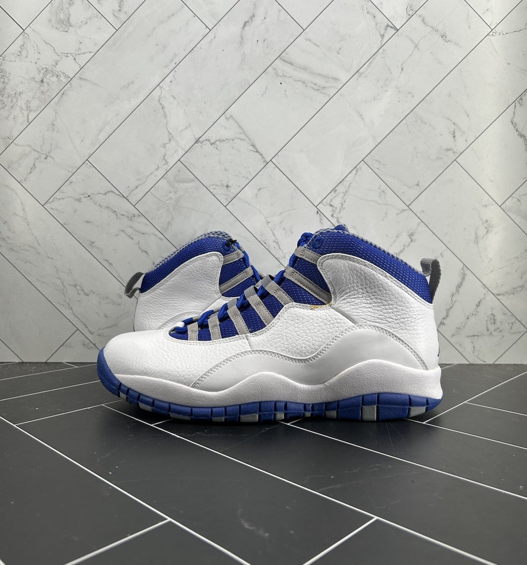 NEW Nike Air Jordan 10 Retro TXT Old Royal Size 9 487214-107 2012