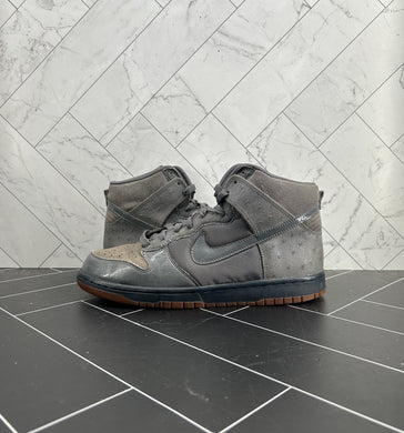 Nike Dunk Deluxe High Ostrich Light Graphite Size 8.5 312032-001 2005