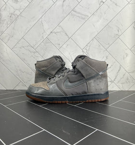 Nike Dunk Deluxe High Ostrich Light Graphite Size 8.5 312032-001 2005