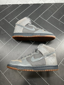 Nike Dunk Deluxe High Ostrich Light Graphite Size 8.5 312032-001 2005