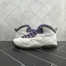 Load image into Gallery viewer, Nike Air Jordan 10 Retro White Violet W Size 10 WMNS 8.5 Mens 311770-151 2005