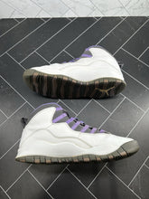 Load image into Gallery viewer, Nike Air Jordan 10 Retro White Violet W Size 10 WMNS 8.5 Mens 311770-151 2005