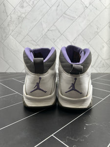 Nike Air Jordan 10 Retro White Violet W Size 10 WMNS 8.5 Mens 311770-151 2005