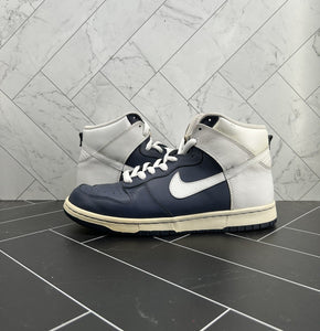 Nike Dunk High Midnight Navy White Size 9 2006 309432-411