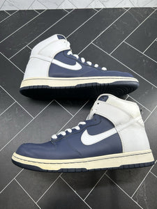 Nike Dunk High Midnight Navy White Size 9 2006 309432-411