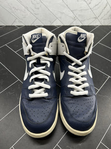 Nike Dunk High Midnight Navy White Size 9 2006 309432-411