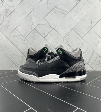 Nike Air Jordan 3 Retro Green Glow Size 8.5 CT8532-031