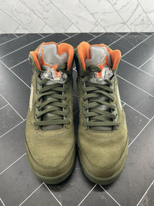Nike Air Jordan 5 Retro 2024 Olive Size 9.5 DD0587-308