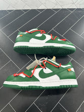 Load image into Gallery viewer, NEW Nike Dunk Low x OFF-WHITE Pine Green 2019 Size 9 CT0856-100