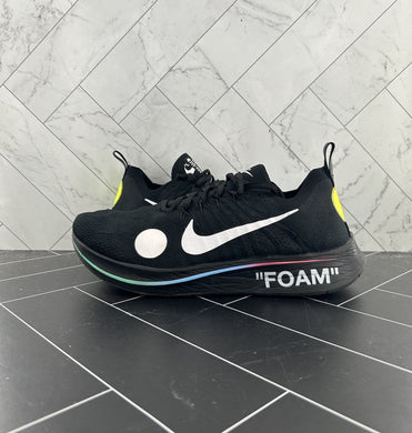 Nike Off-White x Zoom Fly Mercurial Flyknit Black Size 12 AO2115-001 2018