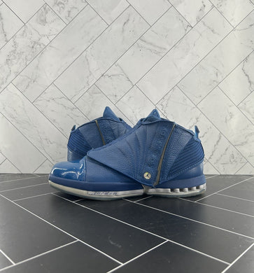 Nik Trophy Room x Air Jordan 16 Retro French Blue Size 10. 854255-416 2016