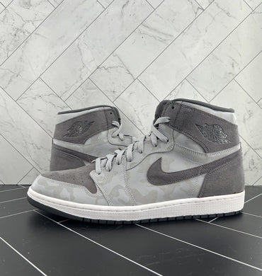 NEW Nike Air Jordan 1 Retro Premium High Grey Camo Size 15 AA3993-027