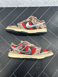 Nike Dunk Pro SB Low Freddy Krueger Men’s Size 9 313170-202 2007 Promo