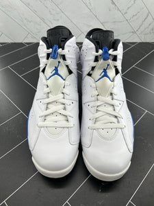 NEW Nike Air Jordan 6 Retro 2014 Sport Blue Size 11 384664-107