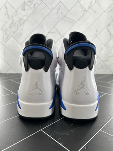 NEW Nike Air Jordan 6 Retro 2014 Sport Blue Size 11 384664-107