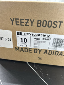 adidas Yeezy Boost 350 V2 Earth Size 10 FX9033 2020