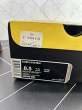 Load image into Gallery viewer, NEW Nike Kobe 8 Challenge Red Size 8.5 555035-600 2013 Black Reflective Silver