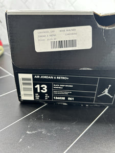 NEW Nike Air Jordan 6 Retro+ 2000 Infrared Size 13 136038-061