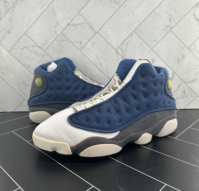 Nike Air Jordan 13 Retro 2005 Flint Size 13 310004-441 Men’s Blue White OG
