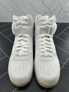 NEW Nike Stash x Air Force 1 High White Size 8 AO9296-100 2017 Men’s